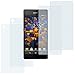 Produktbild 4 x mumbi Schutzfolie Sony Xperia Z3 / Xperia Z3 Dual Folie Displayschutzfolie (2 x VORNE und 2 x RÜCK Folie)