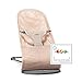 Produktbild BABYBJÖRN Babywippe Bliss, Mesh, Perlmuttrosa + Spielzeug für Babywippe Fliegene Freunde