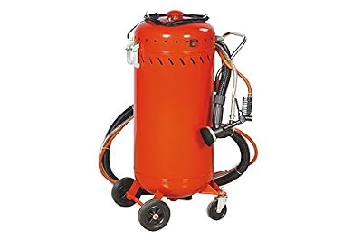 Varan Motors Combiné Sableuse mobile 106 litres 0-10 Bars avec Aspirateur de récupération