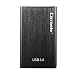 Produktbild perfk 500 GB Tragbare Externe Festplatte USB 3.0 2,5 Zoll SSD Festplattenlaufwerk, Hohe Lese und Schreibgeschwindigkeit (Schwarz)