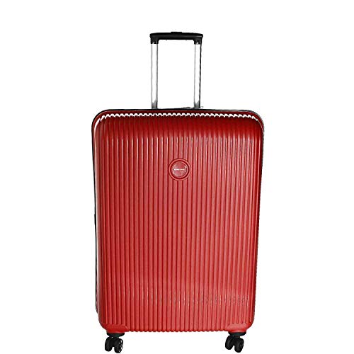 Preisvergleich Produktbild Eurotravel 4 Rollen Koffer 76cm Lissabon red