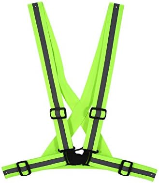 Safety Reflective Vest,High Visibility Adjustable Safety Reflective Vest Reflective Gear For Sports