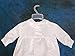 Dressy Daisy Baby Boy's Embroidered Cross Satin Baptism / Christening Romper Formal Suit With Hat Infant Size 0-3 Months White