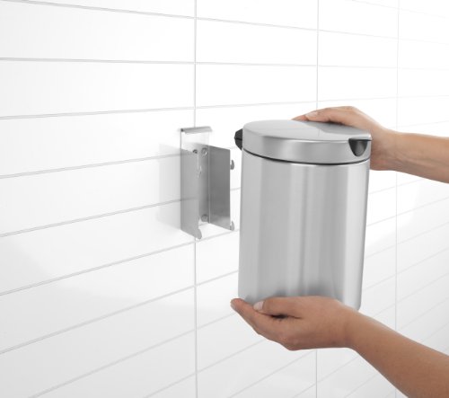Brabantia 313264 Wandabfallbehälter 3 L mit Kunststoffeinsatz - 5