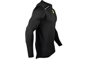 REHAB GK Rehab Torwart - Maglietta intima imbottita con protezione lunga, per portiere, diverse misure