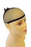 WIG ME UP Haarnetz, Perückenunterziehhaube, Schwarz (HNS)