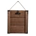 Produktbild Home&Decorations Vintage-Design Klemmbrett Memoboard Fotorahmen Bilderrahmen Postkartenhalter Holz mit Clip 20 x 2 x 23 cm.