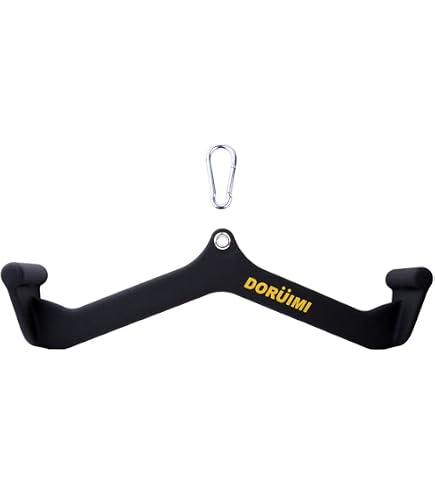 Barre De Tirage VEVOR 58cm Pour Musculation - Renforcement Dos/Biceps, Capacité 550kg, Noir