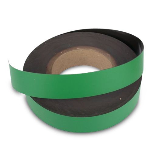 magnet-shop banda cinta 1000 mm x 5 mm de ancho verde nuevo