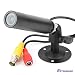 Produktbild TEKMAGIC 3.6mm Objektiv 600TVL HD Farbe Miniature Bullet Kamera 1/3 inch Sony CCD Sicherheit CCTV Kameras mit Halterung TV Standard