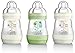MAM Self Sterilising Anti-Colic Bottle 160 ml (3 pack Green/ White)