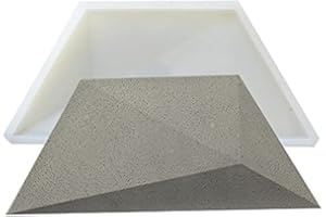 BOOWAN NICOLE Moldes de silicona para pared de hormigón, para fondo de TV, moldes de ladrillos decorativos de piedra