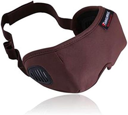 Jumei Comfortable 3D Sleep Masks Sleep Goggles With Ear Plugs Contoured Shape and Soft for Sleeping & Traveling
