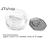 5mL Empty SMALL PLASTIC CLEAR JAR for Cosmetic/Craft/Travel/Lip Balm (10 Jars)