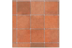 MELODY JANE DOLLS HOUSES Melody Jane Casa de muñecas efecto terracota gran azulejo tarjeta hoja suelo 1:12 escala