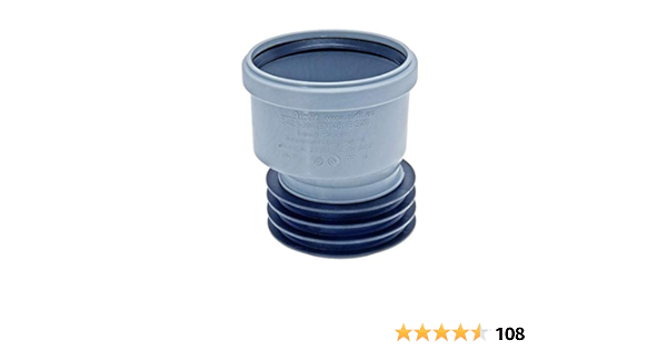 Airfit Steck Muffe Plusrstuck Exentrisch Aus Pp Fur Rohre Ab 100mm Innen Durchm Grosse Dn 110x110 Grau Amazon De Baumarkt