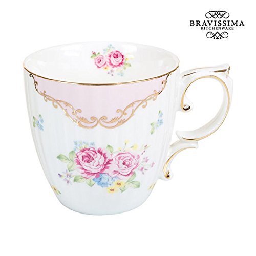 Preisvergleich Produktbild Henkelbecher Rosa - Kitchen's Deco Kollektion by Bravissima Kitchen