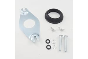 DOLASO Close Coupling Kit for WC Toilet Pan Cistern Doughnut Fixings Plate Donut-Toilet Cistern Seal