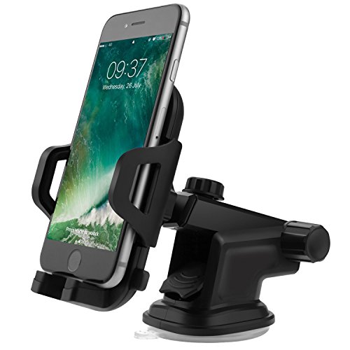 Supporto Auto Smartphone, FayTun Supporto da Auto Universale per Smartphone - Supporto Auto Porta Telefono a Morsa Con Applicazione a Bocchette d'Aria per iPhone, Samsung, LG, Nexus, HTC, Motorola, Sony, Nokia e tanti altri