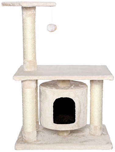 Dibea Rascador para gatos Árbol escalador arañar Juguete para Mascotas (beige)
