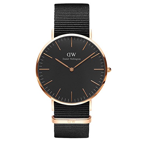 Daniel Wellington Unisex-Armbanduhr CLASSIC BLACK Analog Quarz Textil DW00100148 Daniel Wellington Unisex-Armbanduhr CLASSIC BLACK Analog Quarz Textil DW00100148