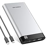 Power Bank 10000 mAh: le migliori da comprare 4 POWERADD Virgo I Caricabatterie portatile 10000mAh con LED display Batteria Esterna 1 Type-C ( input/output) Porta, 1 Micro entrata e 1 USB uscita per Iphone X / 8 / 7 / 6 , Samsung S9 / S8 , Huawei e tanti altri (cavi Micro USB e USB-C a USB-C sono inclusi)