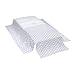 Cambrass 60 x 130 cm Cot Quilt/ Bedspread Collection Ter (Grey and White Spotted)