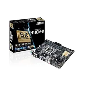 ASUS Micro ATX DDR4 LGA 1151 Motherboards H110M-K
