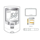 BeneCheck Plus 3in1 Cholesterol Monitor (with Case, Lancets/Pen, and 10 Cholesterol Strips) You can purchase strips for Uric Acid and Glucose to use on this meter separately. YouTube video available