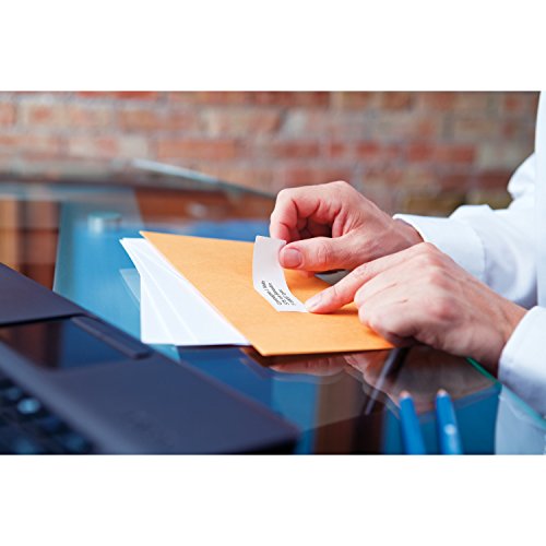 Dymo S0722390 LabelWriter Large Address Permanent Labels, 36 x 89 mm, 24 Rolls of 260 - Black Print on White