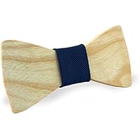 nœud papillon en bois model Tom - Vinyluse