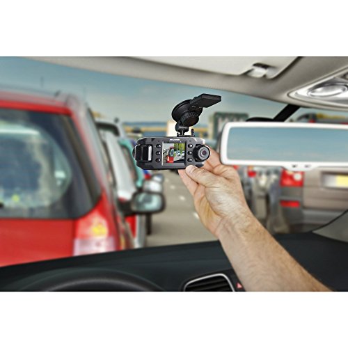 Nextbase Front and Back Dual Lens In-Car DVR Dash Camera with Digital Driving Video Recorder DUO HD