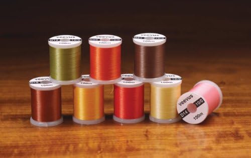 Veevus 16/0 THREAD - ASSORTED COLORS - Black - FLY TYING