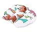 Love2Sleep BABY FEEDING/ NURSING PILLOW HOLLOWFIBRE FILLED FOR COMPLETE SUPPORT: DINOSAURS