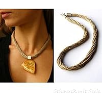 Leinenkette ideal für Bernsteinanhänger 50 cm, NEU