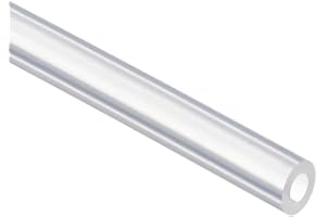 sourcing map Silicona Tubo 2,4mm ID x 5,6mm OD 6,6 pies (2M) Silicona Goma Tubo Aire Manguera Agua Tubería para Bomba Transferencia Claro