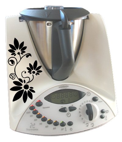 Aufkleber fr Vorwerk Thermomix TM31 St01 schwarz Aufkleber fr Vorwerk Thermomix TM31 St01 schwarz