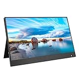 ASHATA Moniteur HDMI Portable avec Capot de Protection, 15,6 Pouces IPS 1920X1080 Écran LED Type-c 16: 9 Moniteur HDMI pour Huawei pour Xiaomi pour Dell pour HP pour Samsung (Pas écran Tactile)