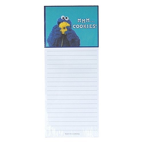 Preisvergleich Produktbild Krümelmonster " hmm... Plätzchen!" Magnetisches Memo Pad