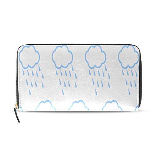 Preisvergleich Produktbild Regen Wetter Besondere Schönheit Lange Pass Kupplung Geldbörsen Reißverschluss Brieftasche Fall Handtasche Geld Veranstalter Tasche Kreditkarteninhaber Für Dame Frauen Mädchen Männer Reise Geschenk