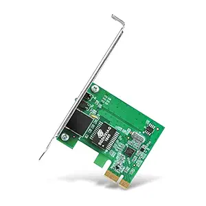 TP-LINK TG-3468 Gigabit PCI Express Network Adapter - Green, 32-bit 10/100/1000 Mbps RJ45 Port, IEEE 802.3X Flow Control, Win 10/8.1/8/7/Vista/XP, PCIe Ethernet Card