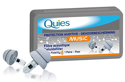 quies - protections auditives music - 1 paire
