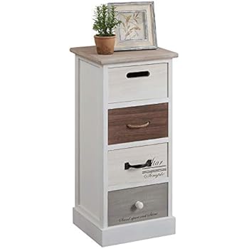 CARO-Möbel Schubladenregal Salva Kommode Standregal Aufbewahrungsregal