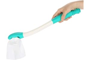 ‎FILFEEL WC-Hilfsmittel Easy Wipe, Langer Handgriff Erreichen Komfort Wischer Halter Toilettenpapier Gewebe-Griff-selbst Abwischen Hilfshelfer Entworfen für die älteren und schwangeren Frauen