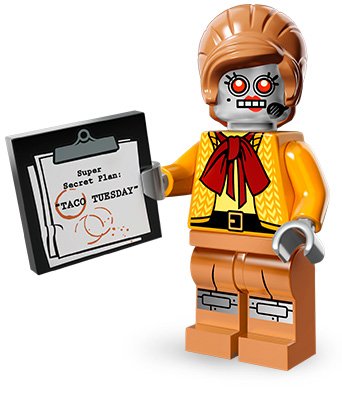 Preisvergleich Produktbild THE LEGO MOVIE - 71004 - VELMA STAPLEBOT MINIFIGUR