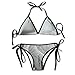 Produktbild Egypt Pyramid Wonders Amazing Yellow Blue Women Bikini Two-Piece Swimsuit