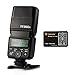 Produktbild Godox TT350F Mini Blitzgerät TTL HSS 2,4G 1/8000s Kamera Blitzlicht für Fuji X-Pro2 X-T20 X-T2 X-T1 X-Pro1 X-T10 X-E1 X-A3 X100F X100T mit Tarion Speicherkarte Schutzhülle