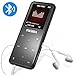 Produktbild MP3 Player Bluetooth, Fochea 1.8''TFT Bildschirm 8GB Musik Player 55 Stunden Wiedergabe Tragbarer Berührungstasten mit Kopfhörer FM-Radio Diktiergerät Funktion, Unterstützung erweiterbar bis zu 64GB