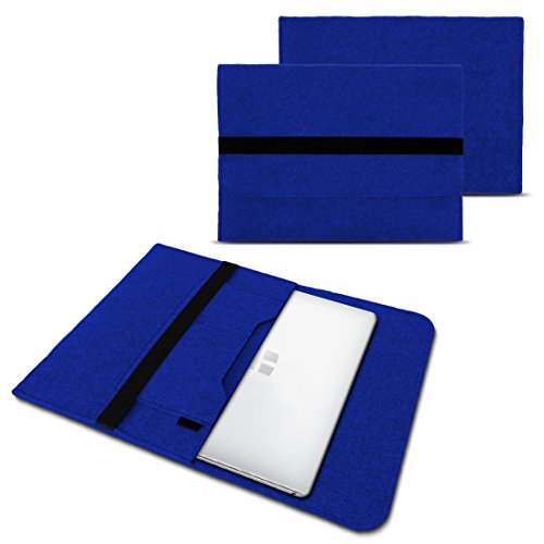 NAUC Trekstor Primebook C13 Notebook Sleeve H  lle Laptoptasche Schutzh  lle 13 3 Zoll Laptop Filz Case  Farben Blau