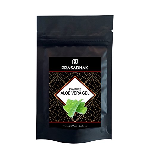 PRASADHAK100% Pure Transparent Aloe vera gel multipurpose 500g